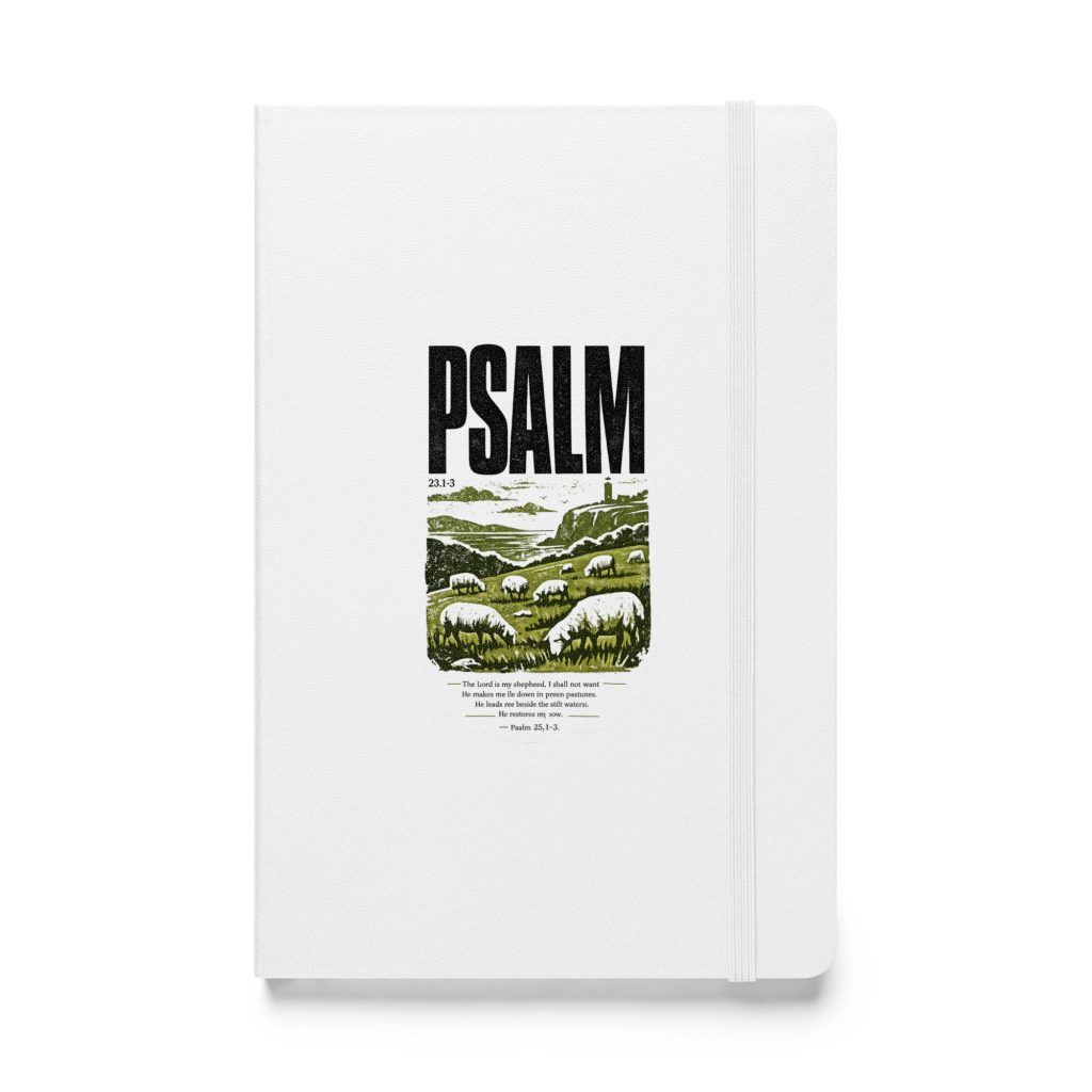 Hardcover bound notebook