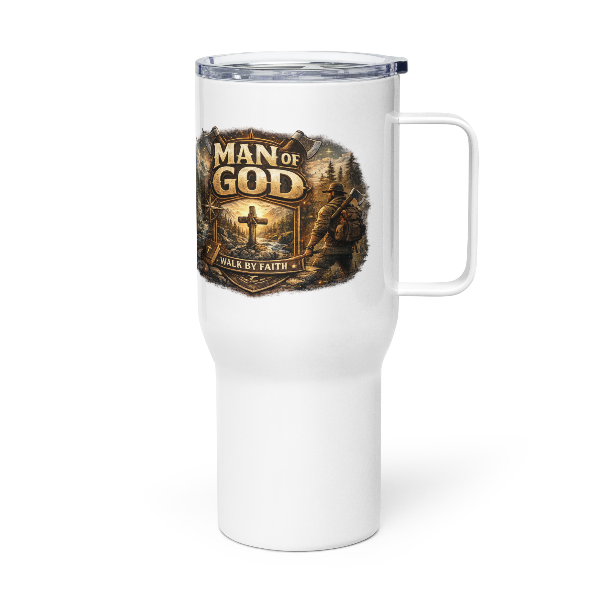 Travel mug with a handle - Image 3