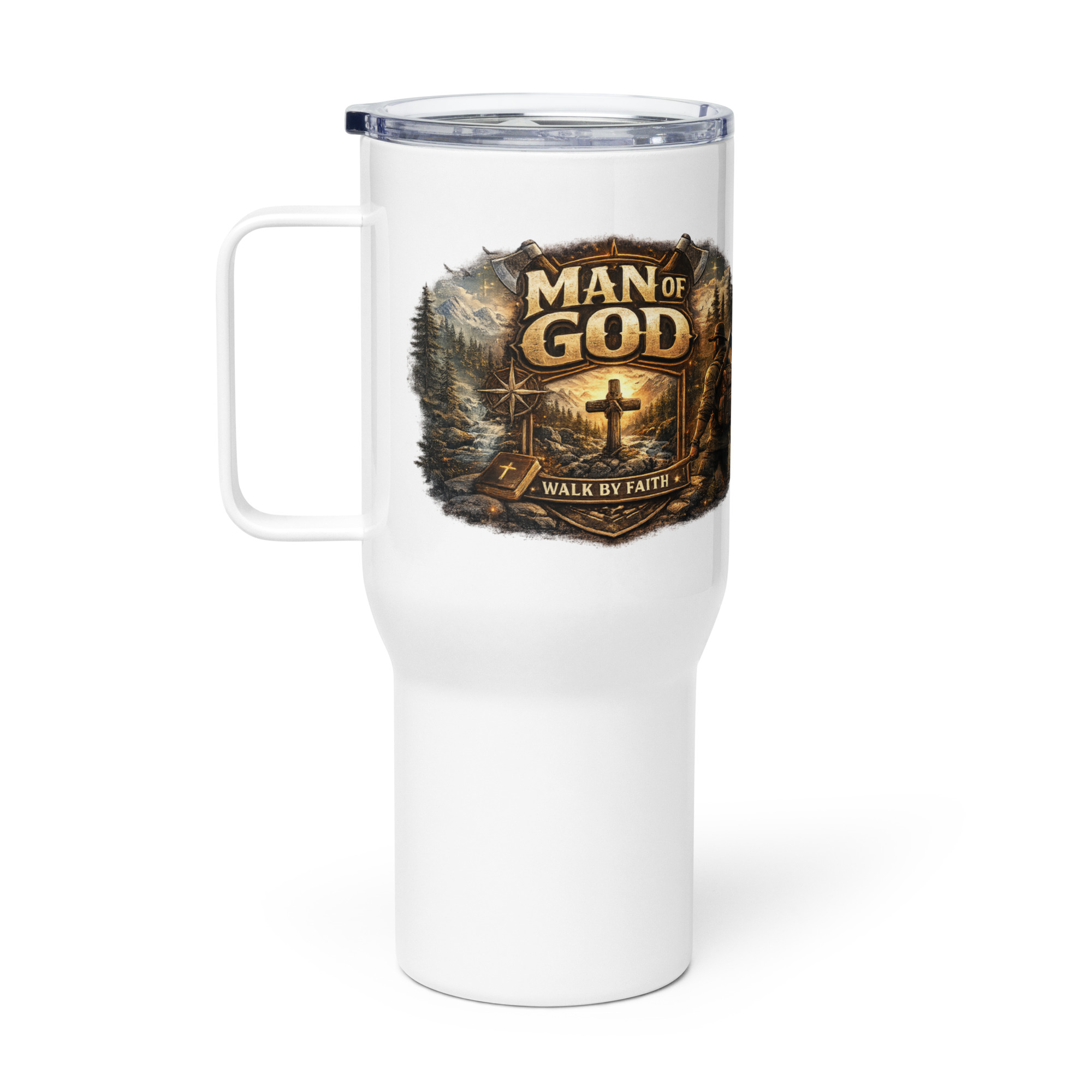 Travel mug with a handle - Image 4