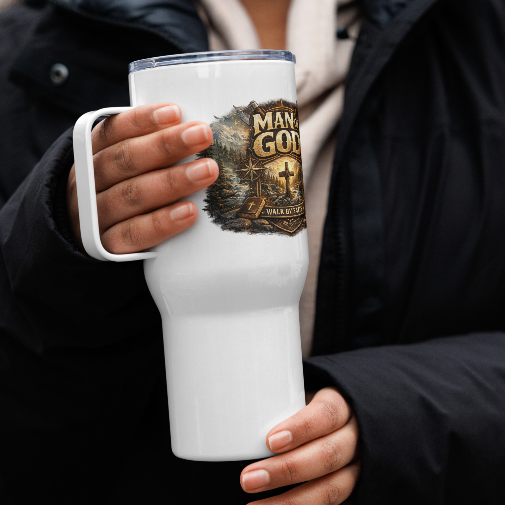 Travel mug with a handle - Image 9