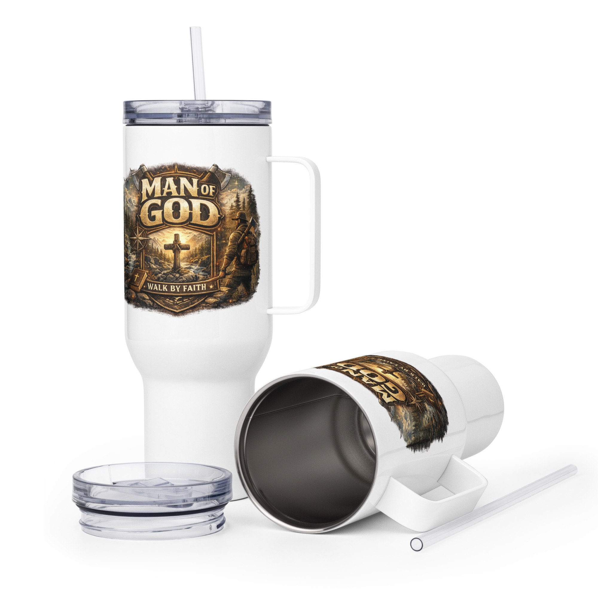 Travel mug with a handle - Image 12