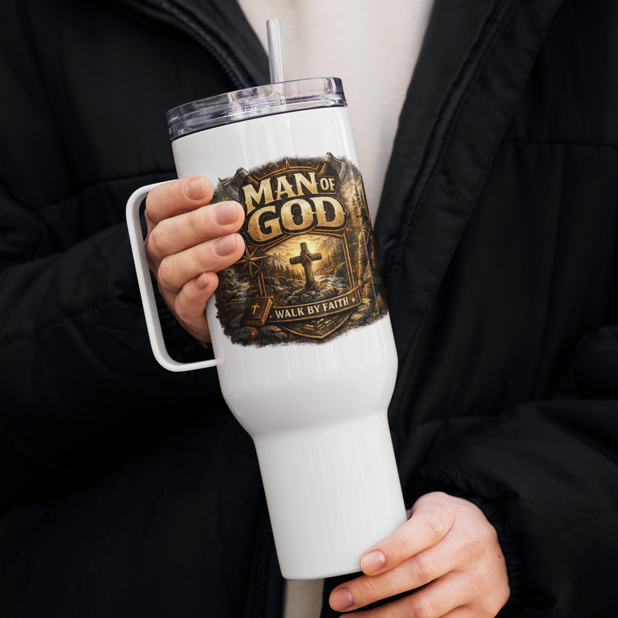 Travel mug with a handle - Image 10