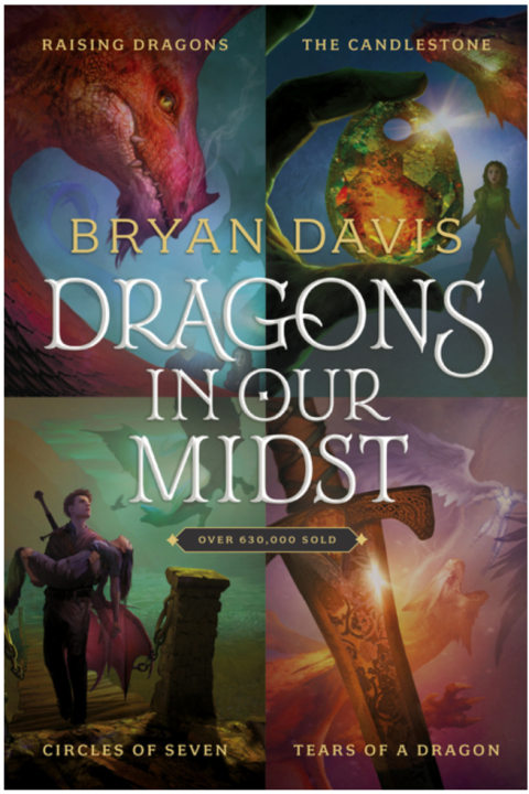 Dragons in Our Midst 4-Book Set: Raising Dragons / The Candlestone / Circles of Seven / Tears of a Dragon
